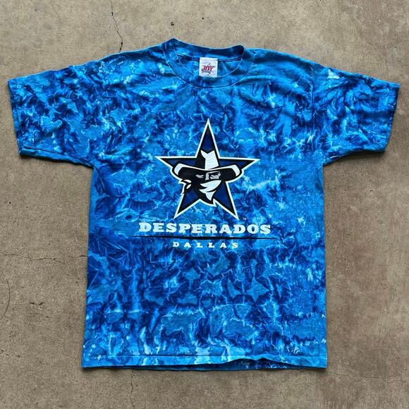 Vintage 2000's Dallas Desperados Arena Football T-Shirt Large - Picture 1 of 6